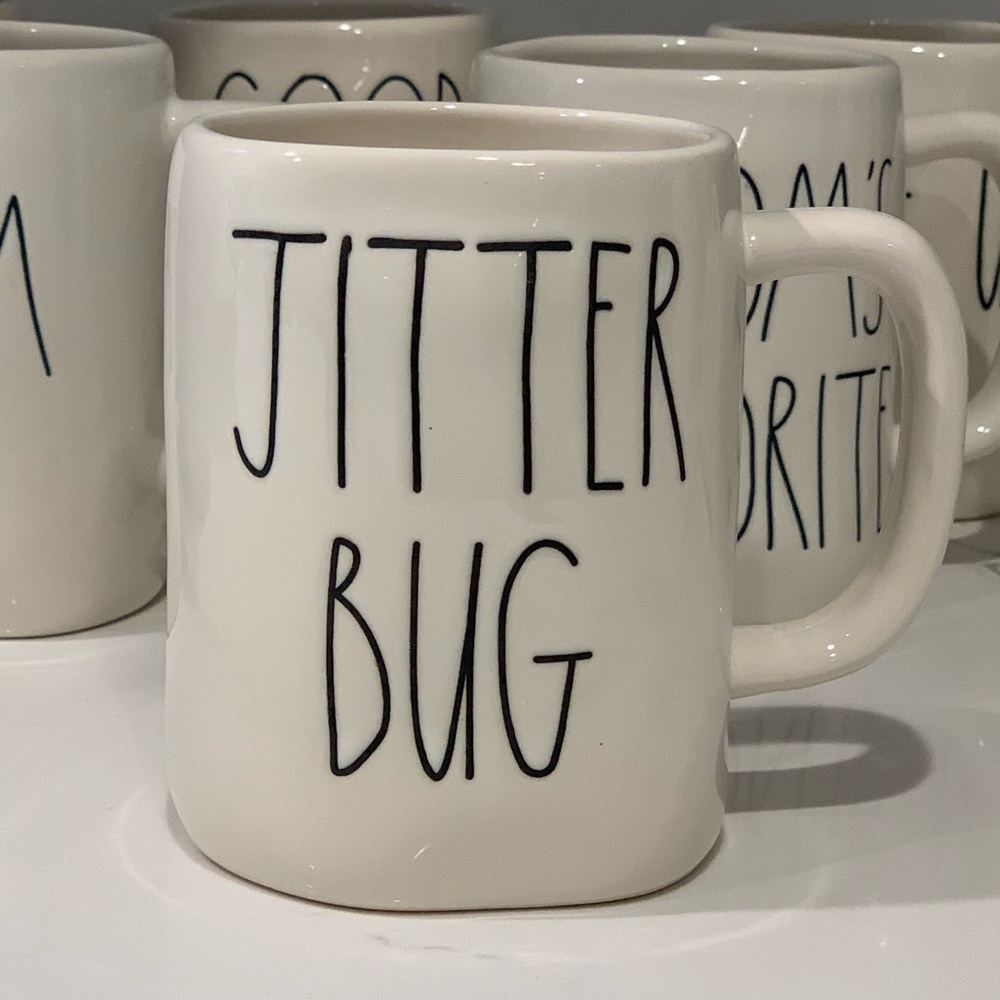 Rae Dunn JITTER BUG LL mug